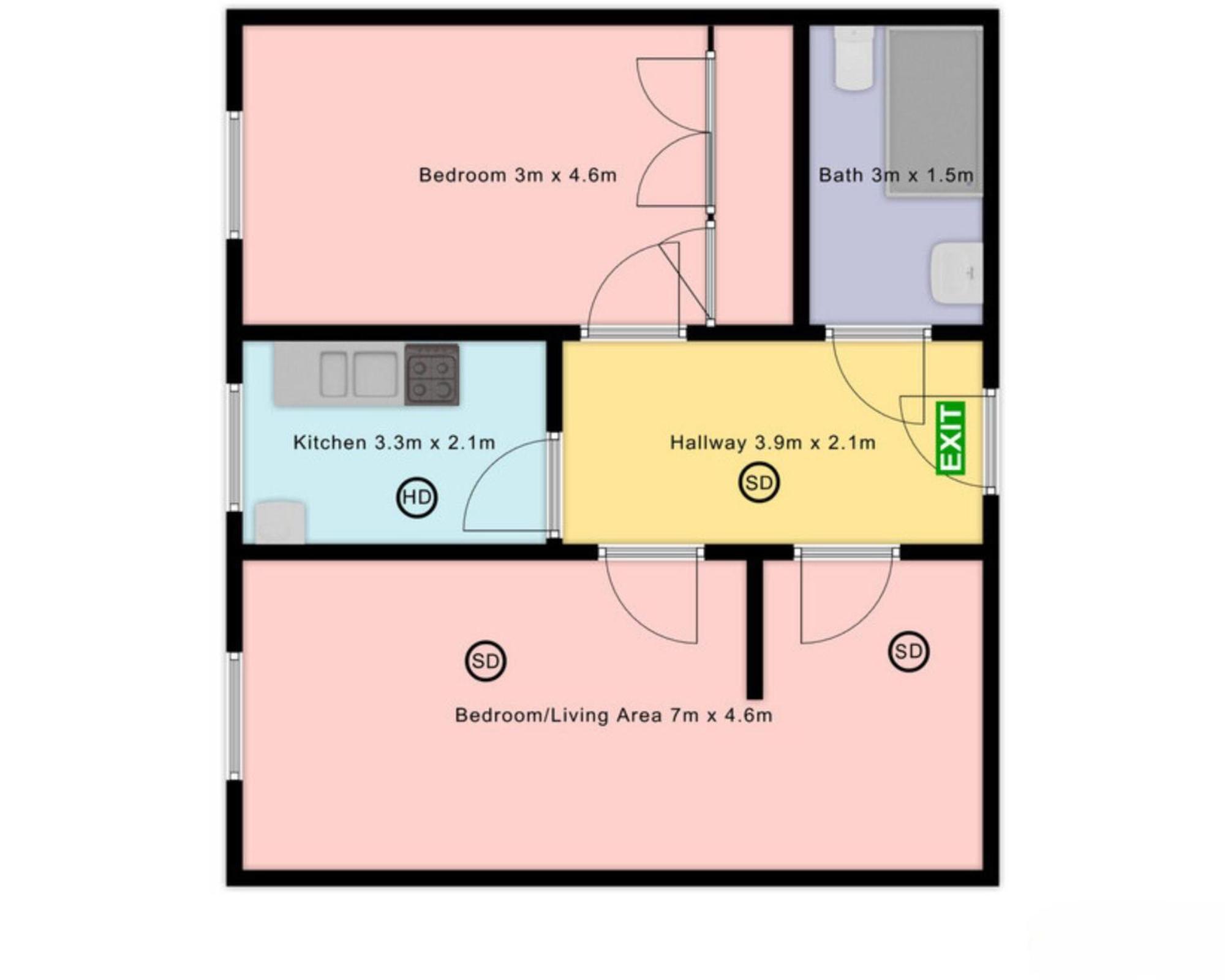 Central Serviced Apartments - 2 Bedroom - Walk Away From City Centre & Universities - Sleeps 4 - 3 X Double Beds - Smart Tvs In All Rooms - Short Term Stays Welcome - Walk Away From Train & Bus Station - Preferred Location For Short Stay In Dundee Buitenkant foto