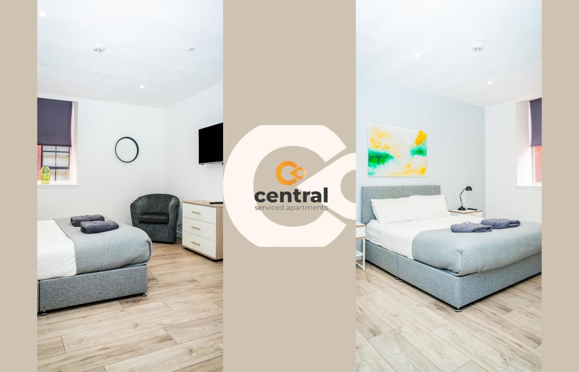 Central Serviced Apartments - 2 Bedroom - Walk Away From City Centre & Universities - Sleeps 4 - 3 X Double Beds - Smart Tvs In All Rooms - Short Term Stays Welcome - Walk Away From Train & Bus Station - Preferred Location For Short Stay In Dundee Buitenkant foto